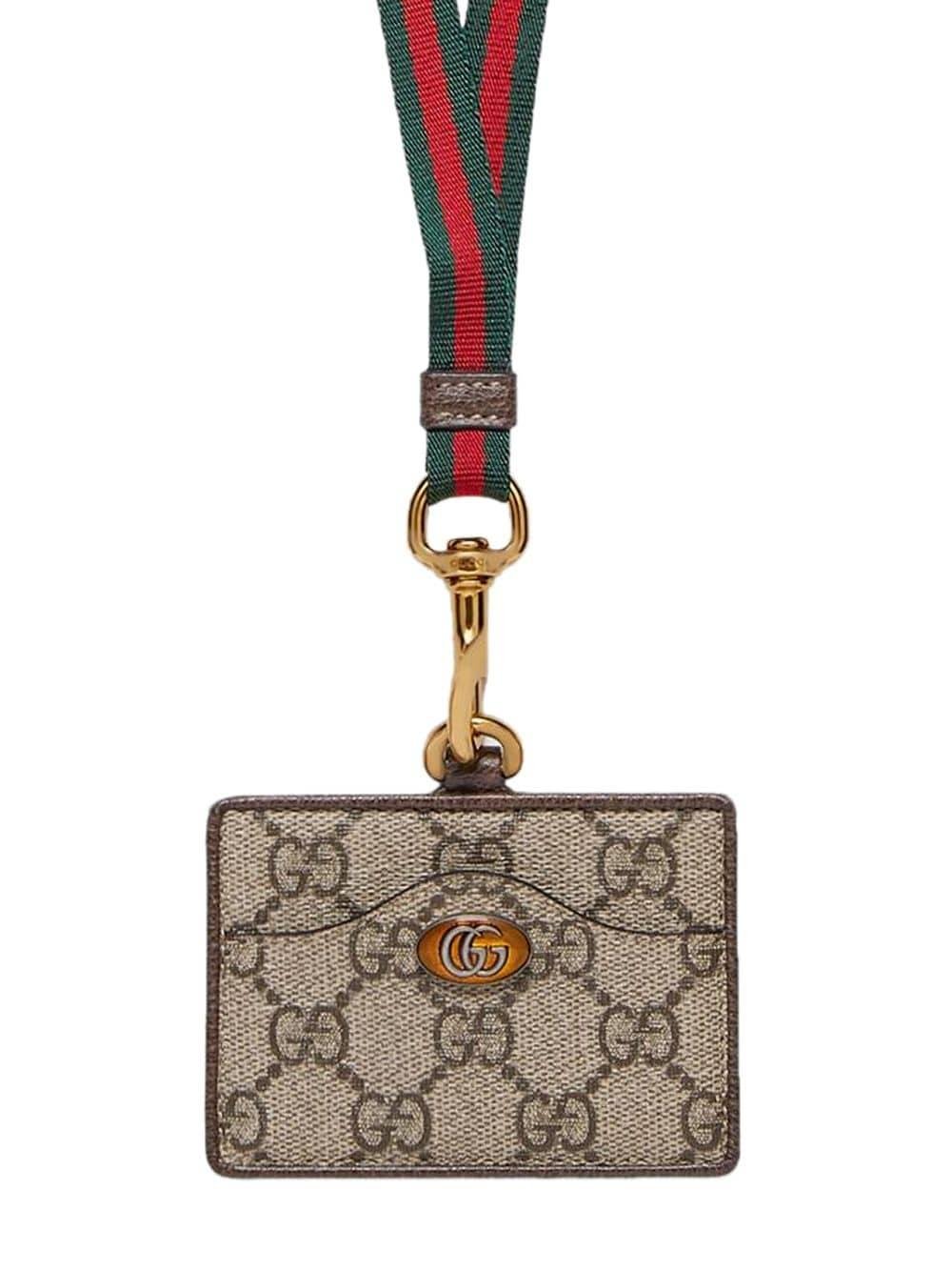 Gucci Ophidia GG Supreme Id Holder | Lyst