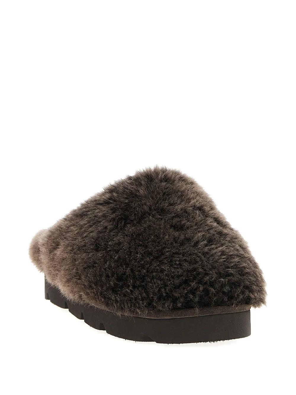 ブルネロクチネリ Brunello Cucinelli Raffia Slippers Techno raffia slipper for Woman in Brown | Brunello Cucinelli