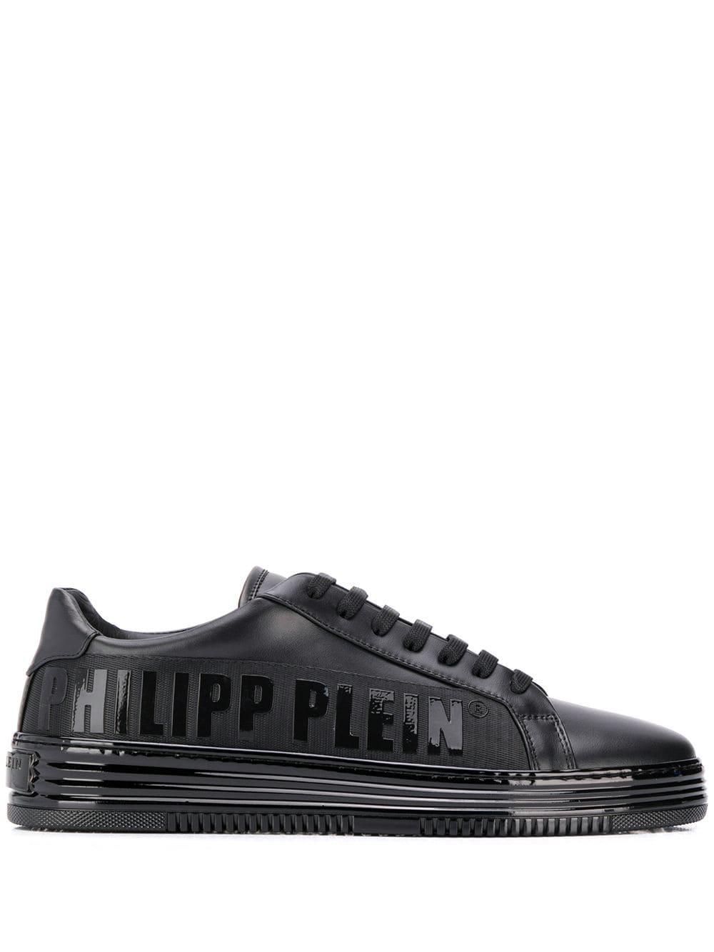 Philipp Plein Low Top Sneakers in Black for Men Lyst