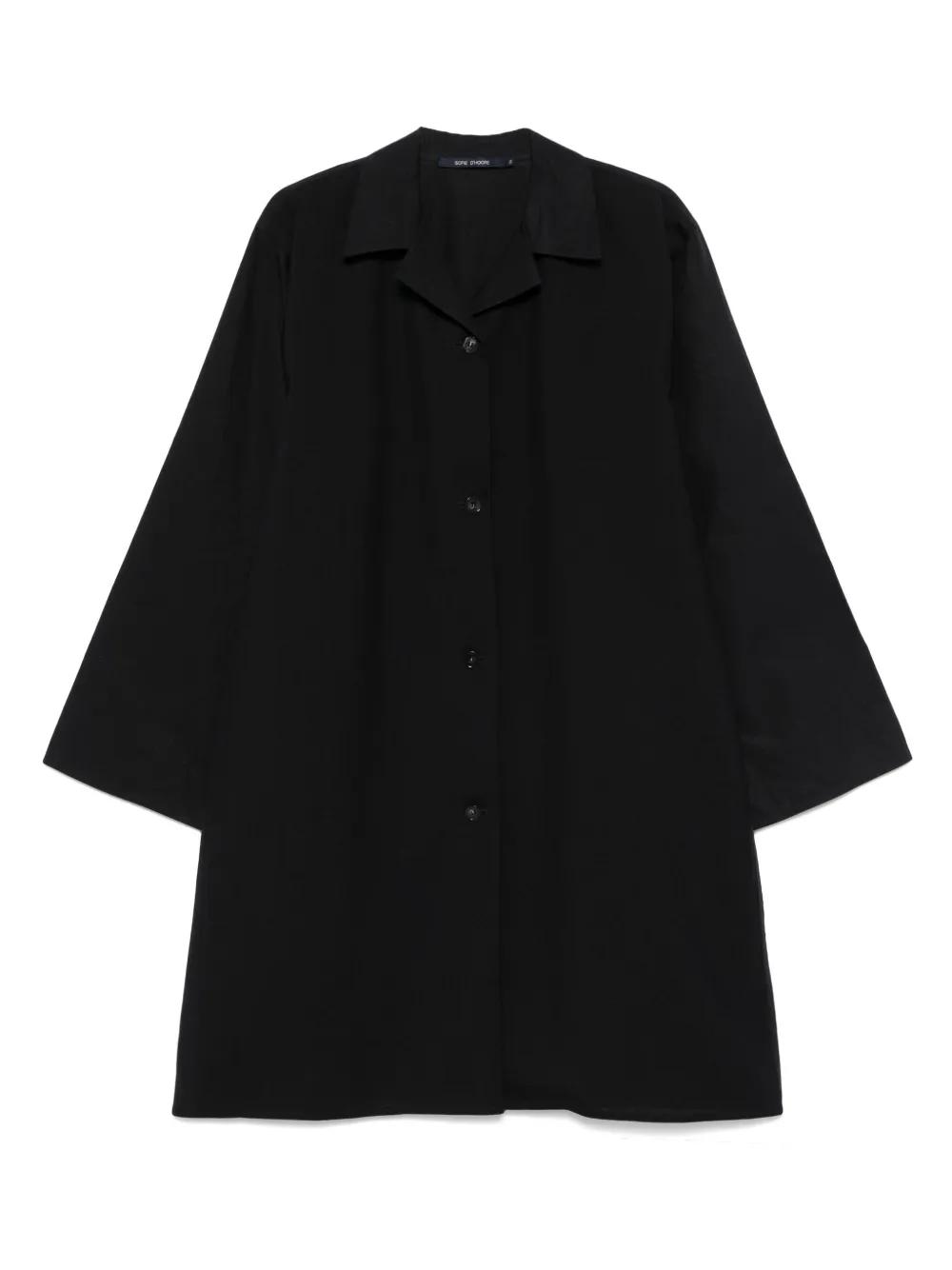 sofie-dhoore-black-Manteau-