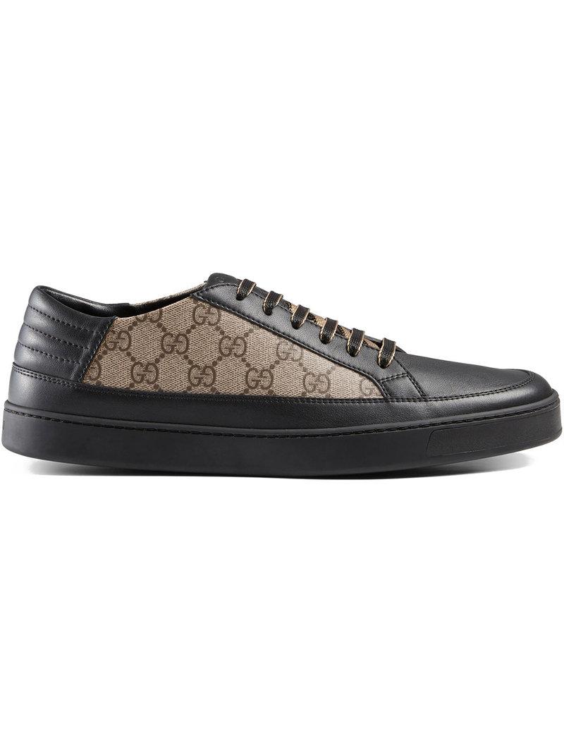 gucci supreme sneakers black