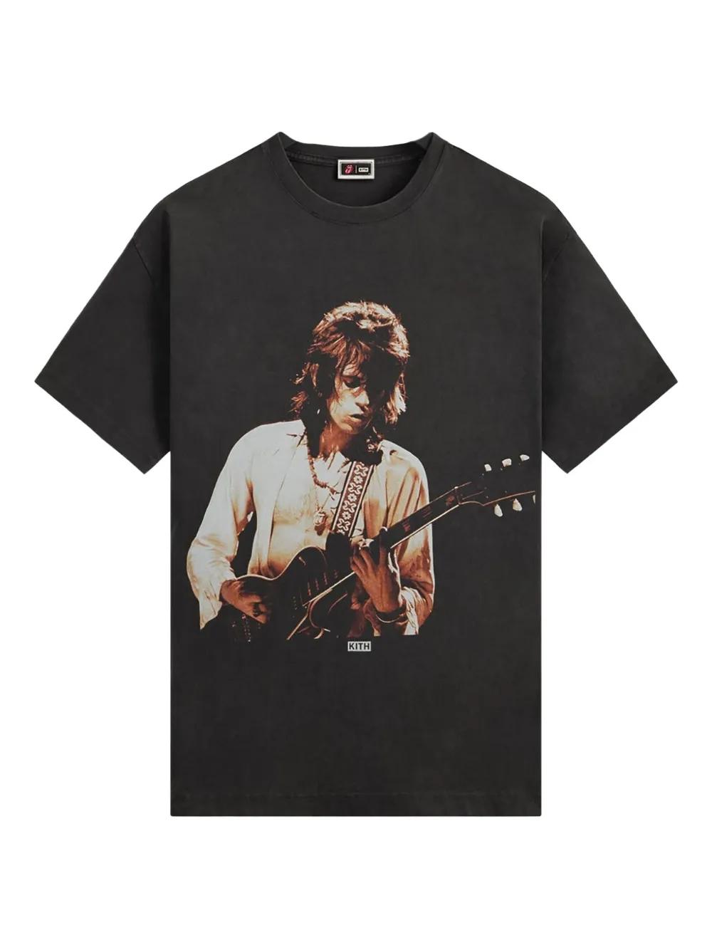 Kith X Rolling Stones Keith Richards T-Shirt in Black for Men | Lyst