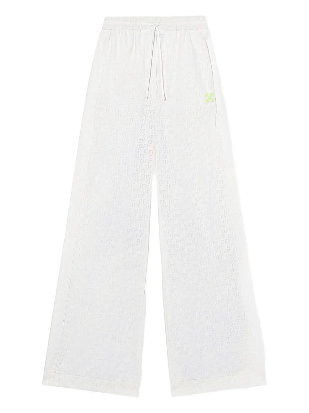 VIRGIL ABLOH着用 OFF WHITE パンツ Off-White C/O VIRGIL ABLOH 99 オフホワイト パンツ メンズ