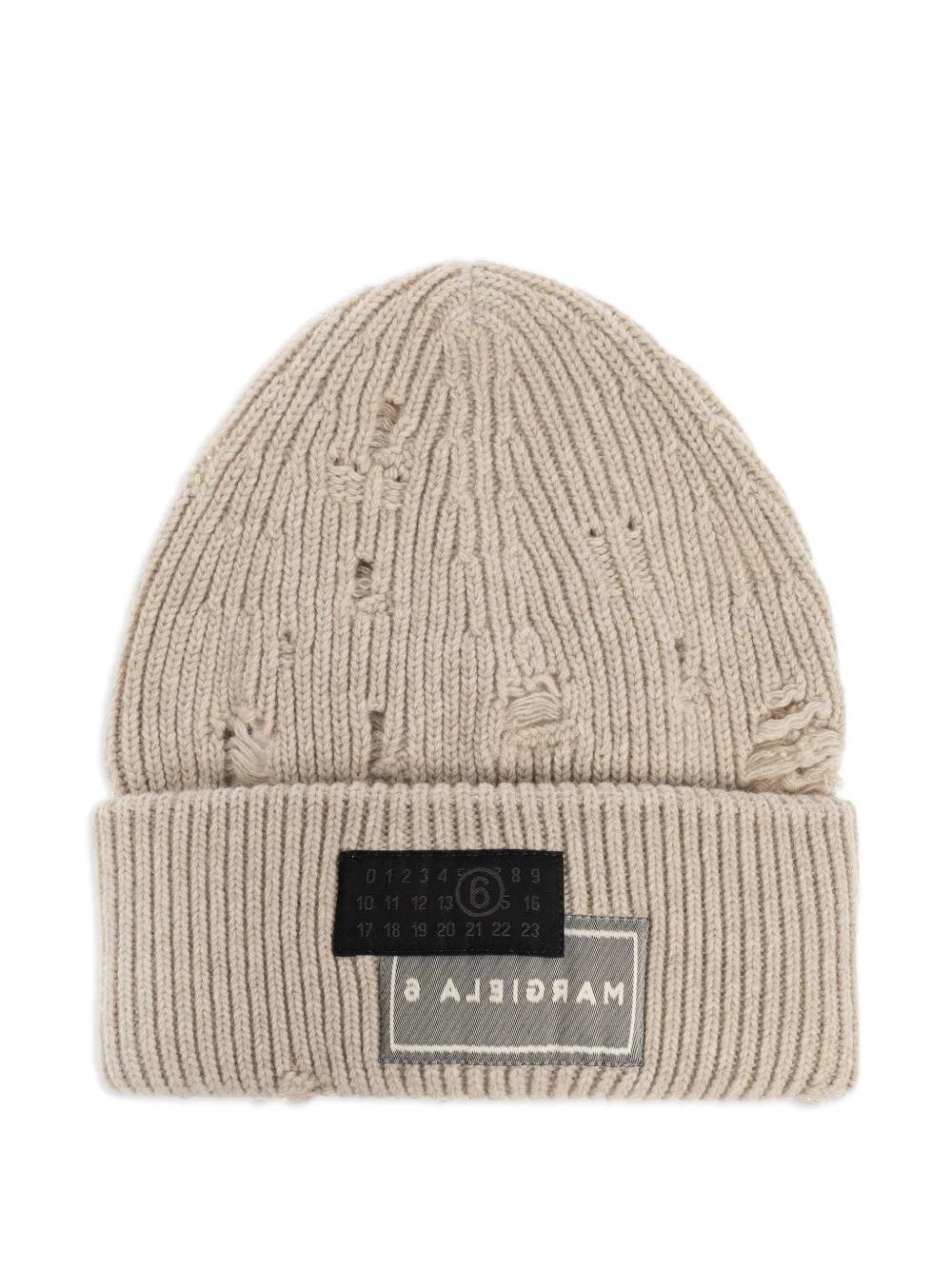 Maison Margiela Men's Wool Hat - Black | Coggles