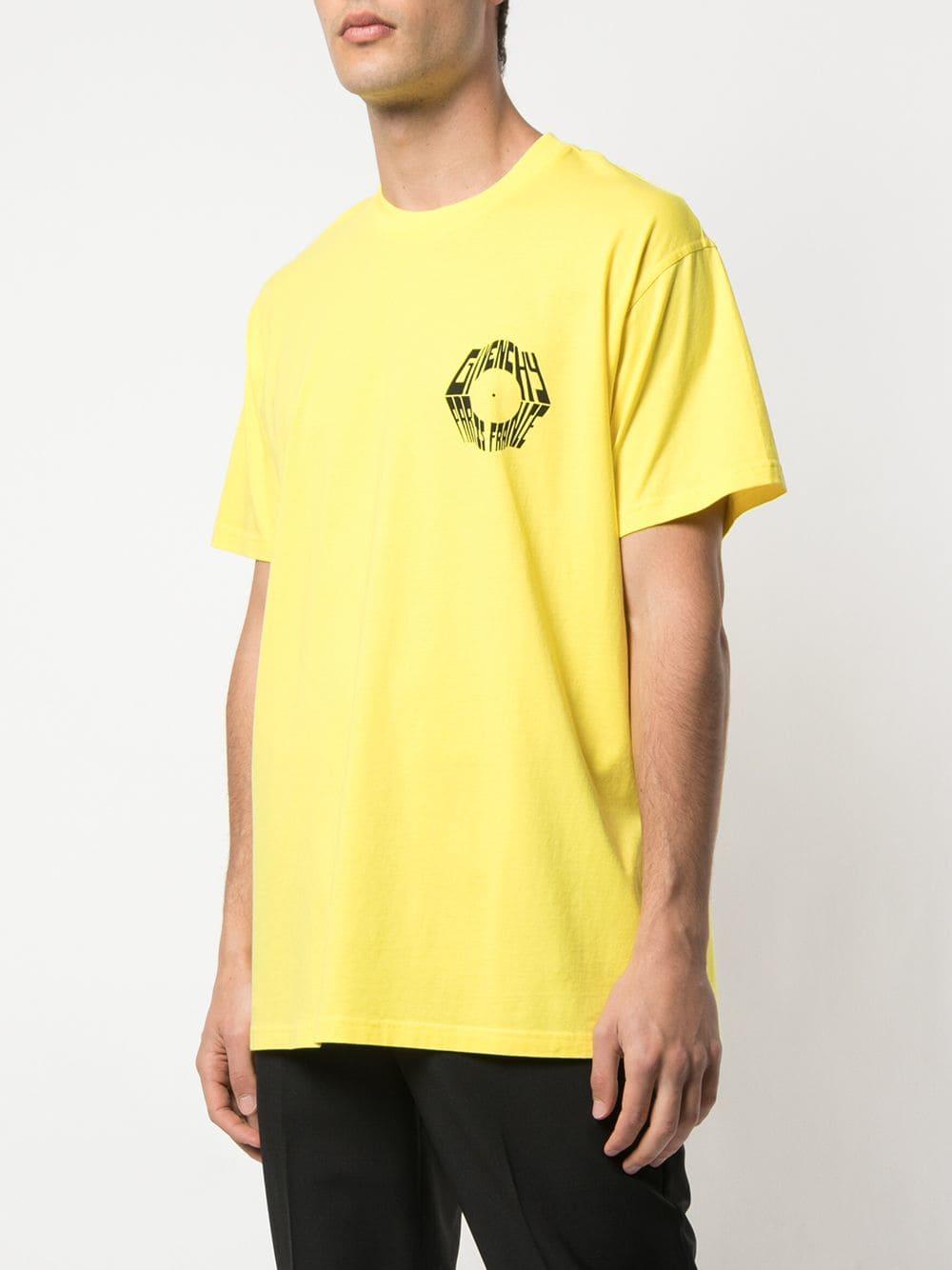 givenchy yellow shirt