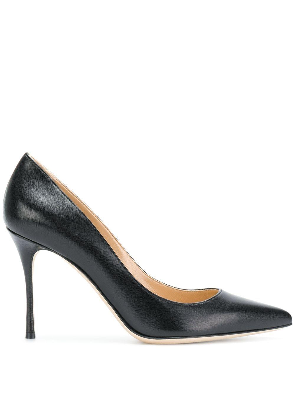 sergio rossi black pumps