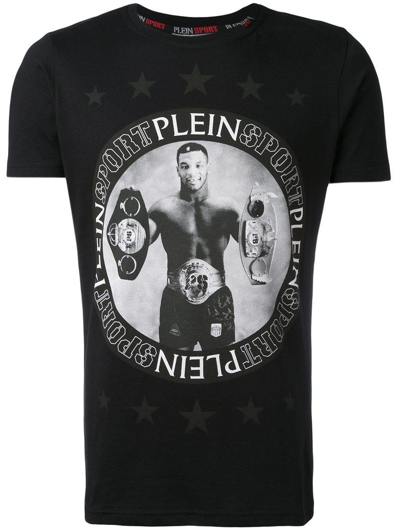 Philipp Plein Cotton Mike Tyson T-shirt 