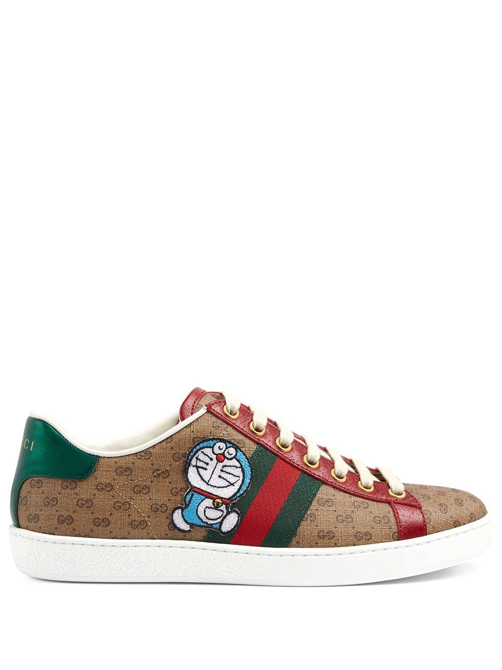 Gucci Doraemon X Women's Ace Sneaker in Natural | Lyst