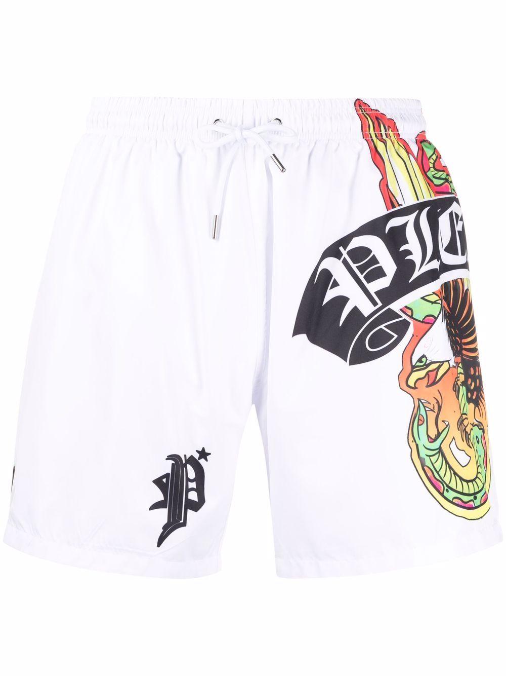 philipp plein swim shorts
