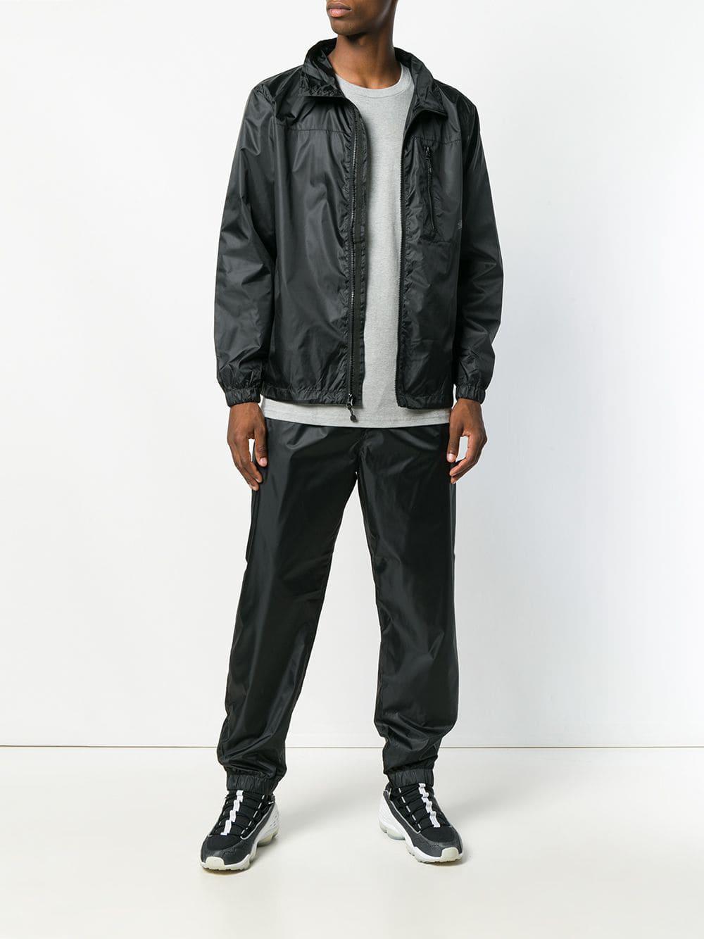 stussy rain jacket