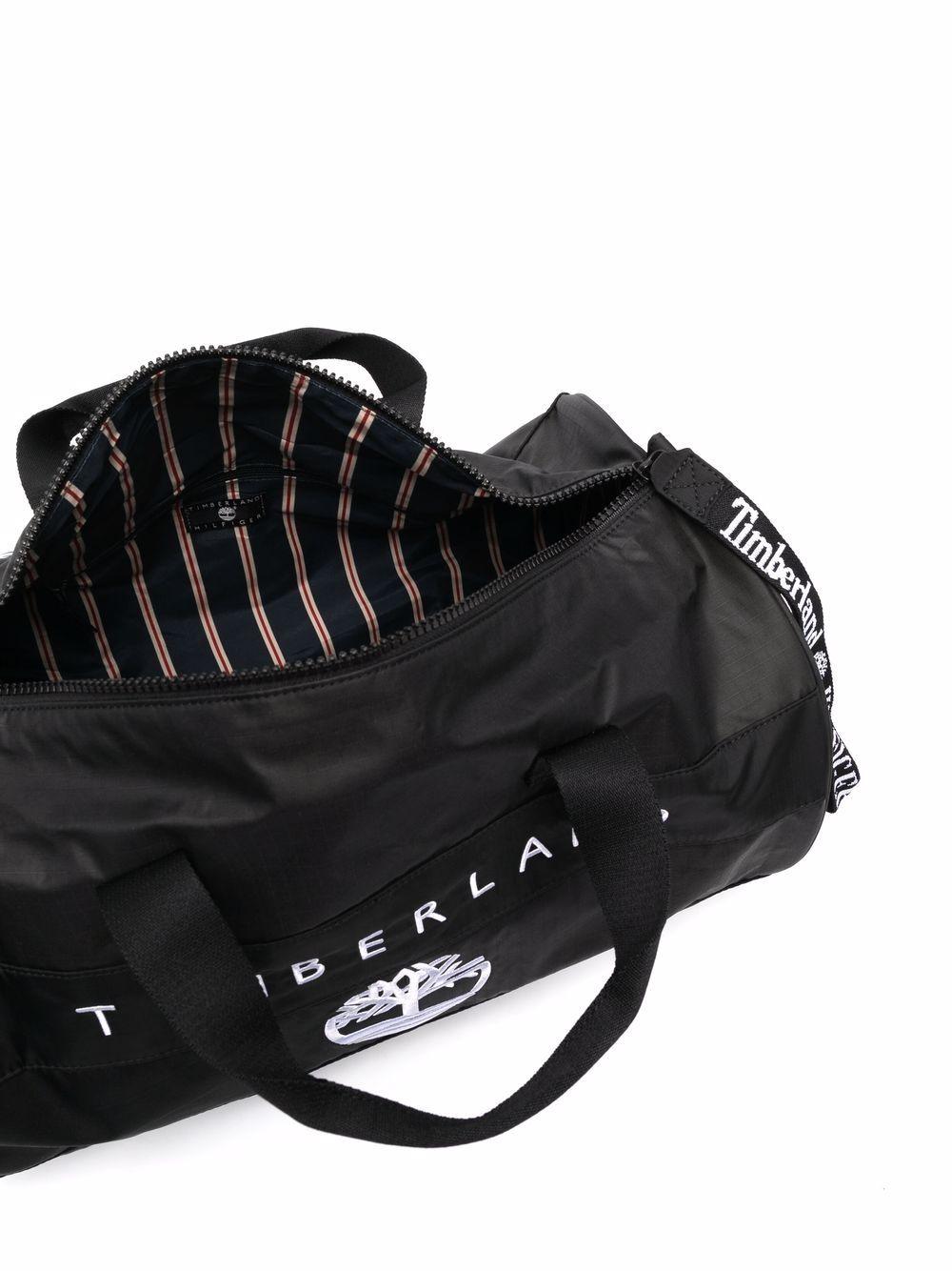 Tommy Hilfiger X Timberland Logo-embroidered Duffle Bag in Black 