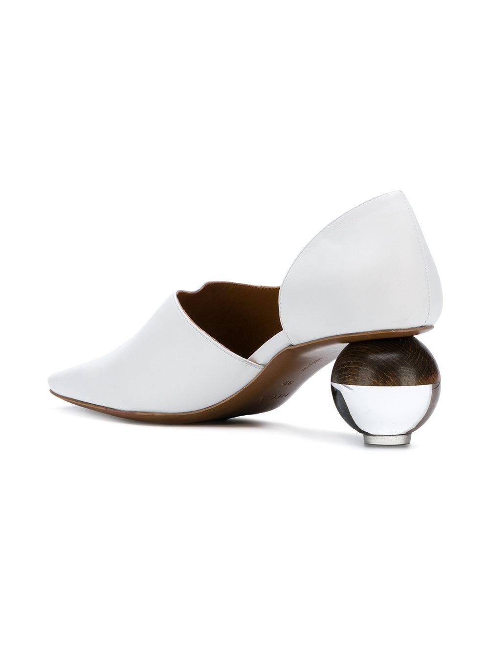 round ball heel shoes