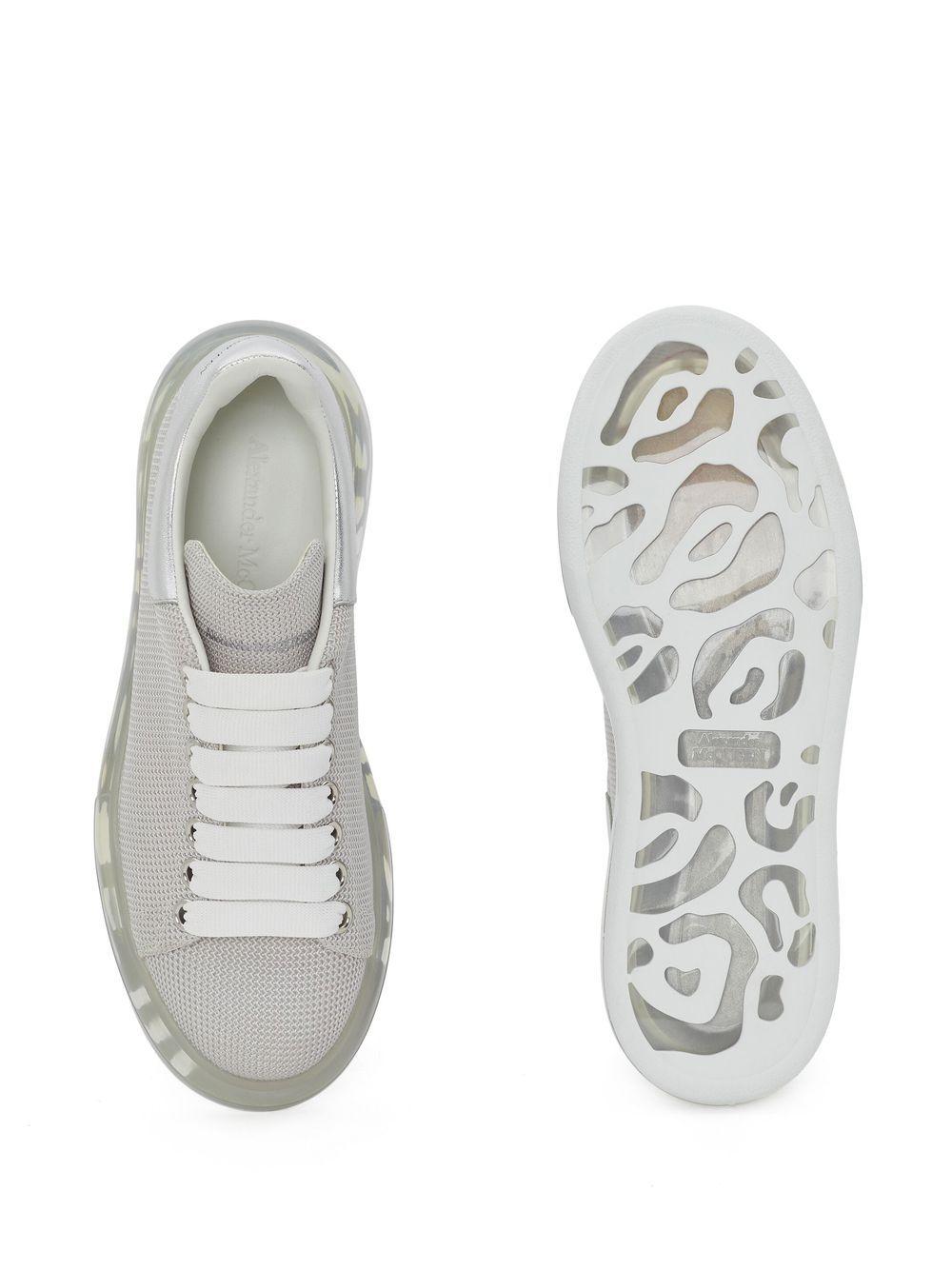 Sneakers con suola trasparente di Alexander McQueen in Grigio | Lyst