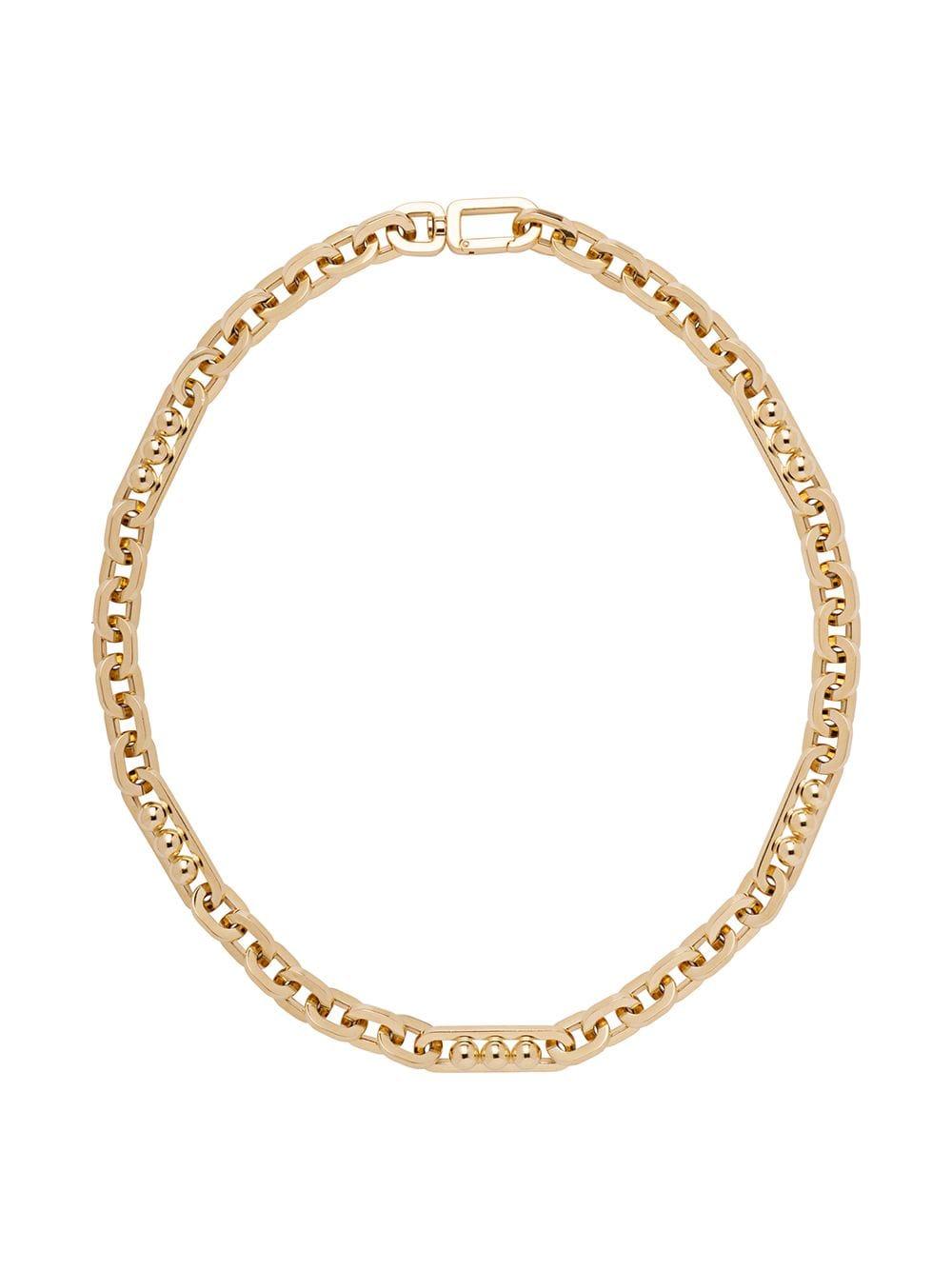 Prada Chain Necklace in Metallic for Men Lyst