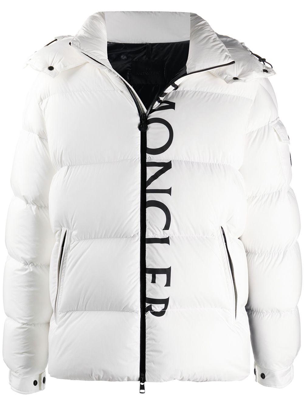All White Moncler Jacket | tunersread.com
