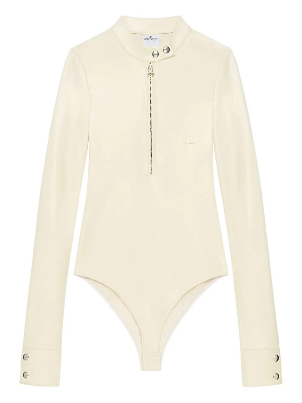 【関税込み】Courreges オフホワイト Illusion ボディスーツ Courrèges Illusion ボディスーツ | ホワイト | FARFETCH JP