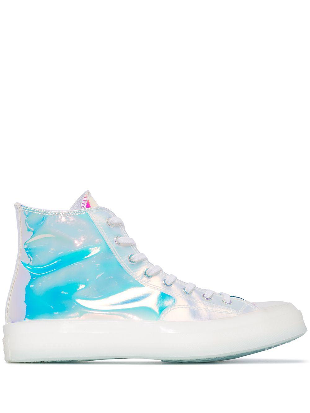 Converse Multicoloured Chuck High Top Holographic Sneakers in White for Men  | Lyst