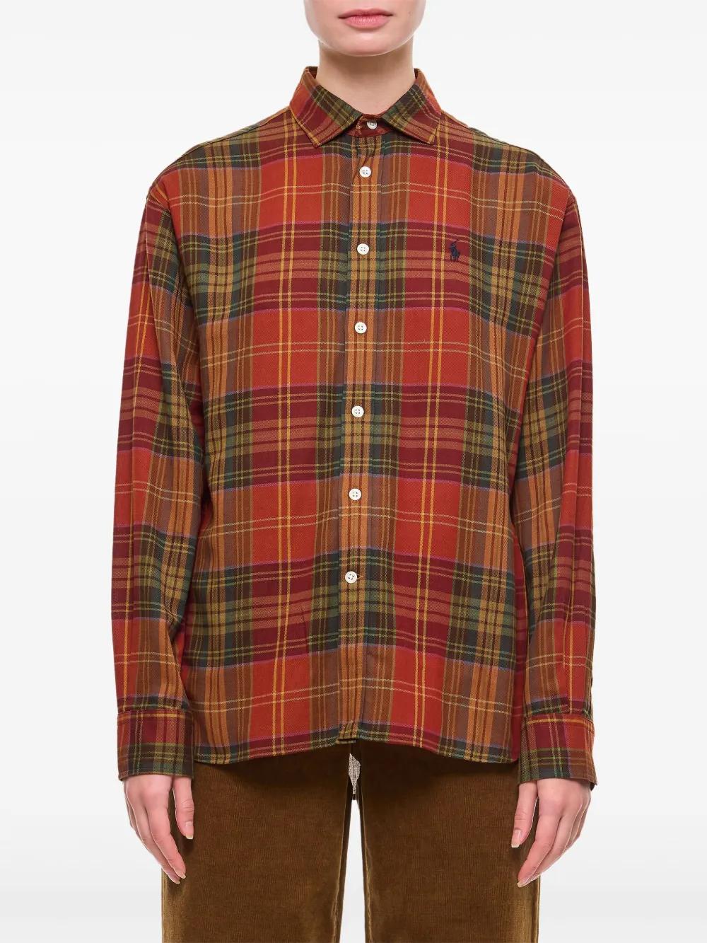 Polo Ralph Lauren Checked Shirt in Red Lyst UK