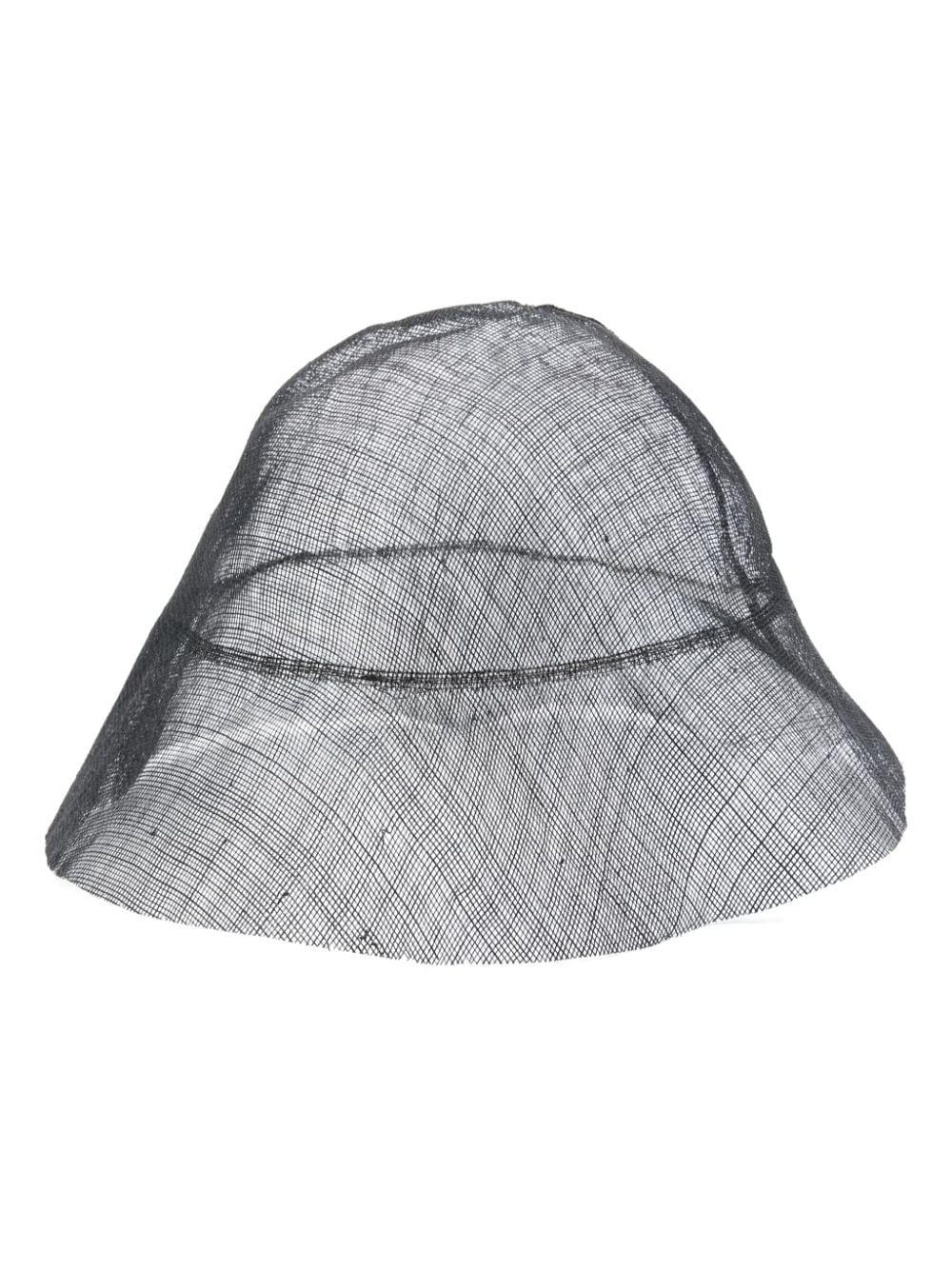 Mark Kenly Domino Tan Mesh Bucket Hat in Gray