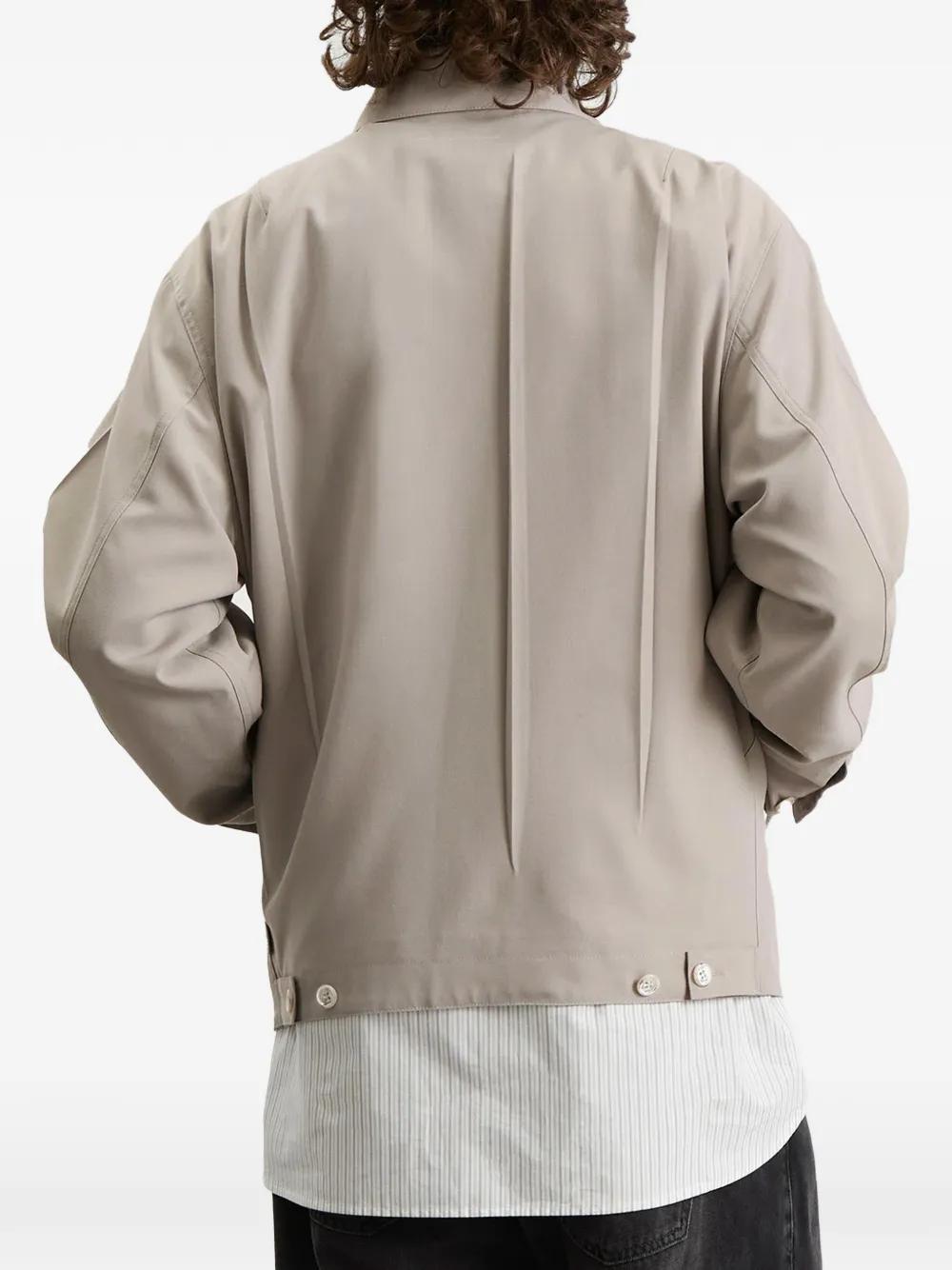 メンズ MM6 by Maison Margiela ジップポケットジャケット グレー | Lyst