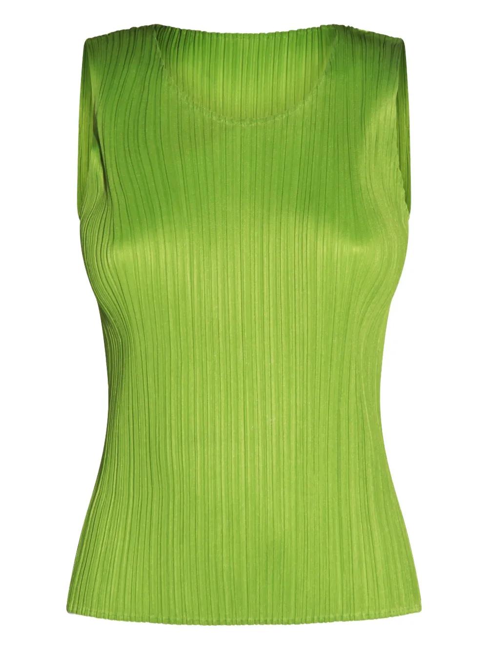 PLEATS PLEASEタンクトップ PLEATS PLEASE タンクトップISSEY MIYAKE イッセイミヤケ
