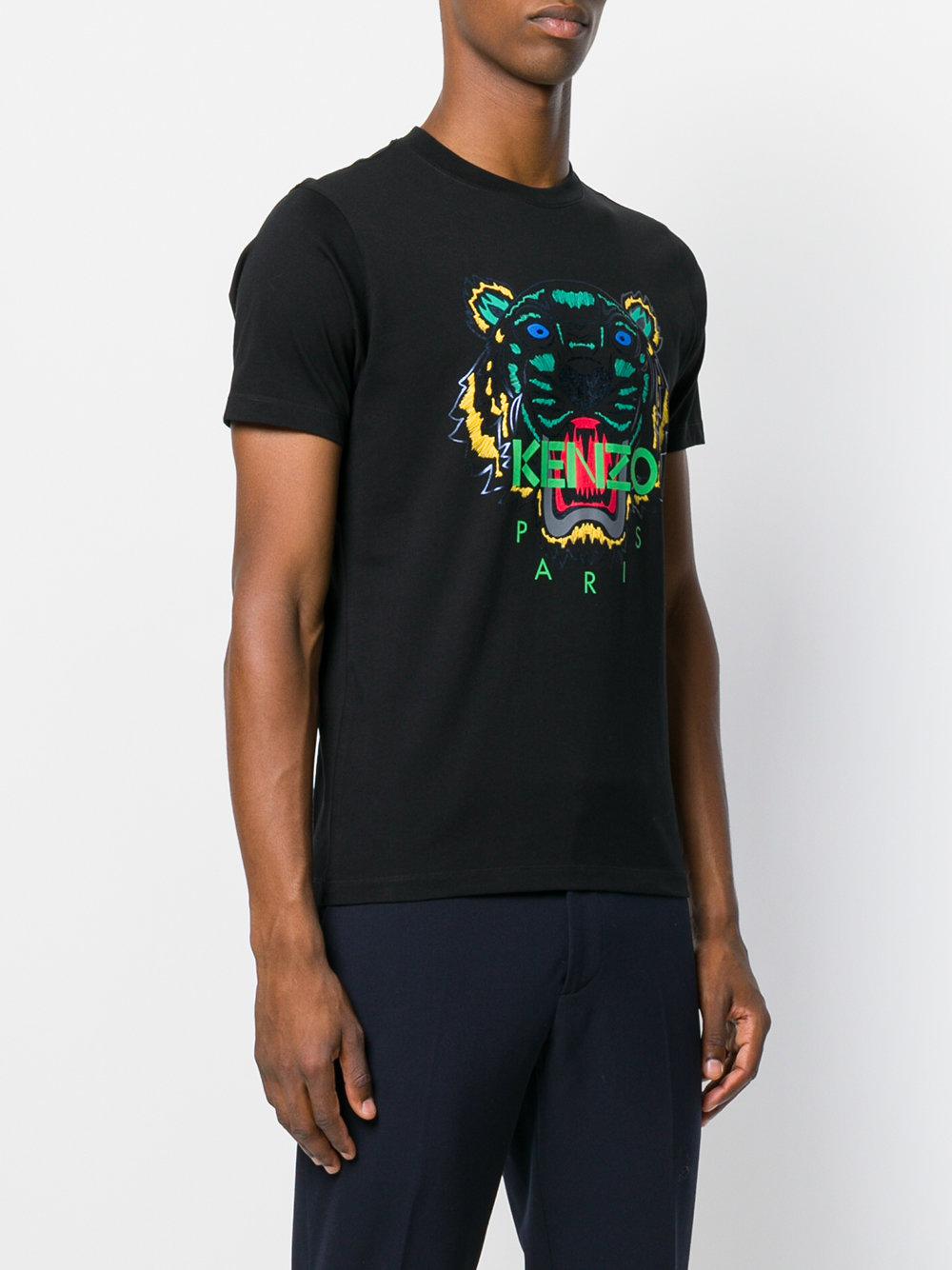 KENZO Cotton 'holiday Capsule Collection' Tiger T-shirt in Black for Men |  Lyst
