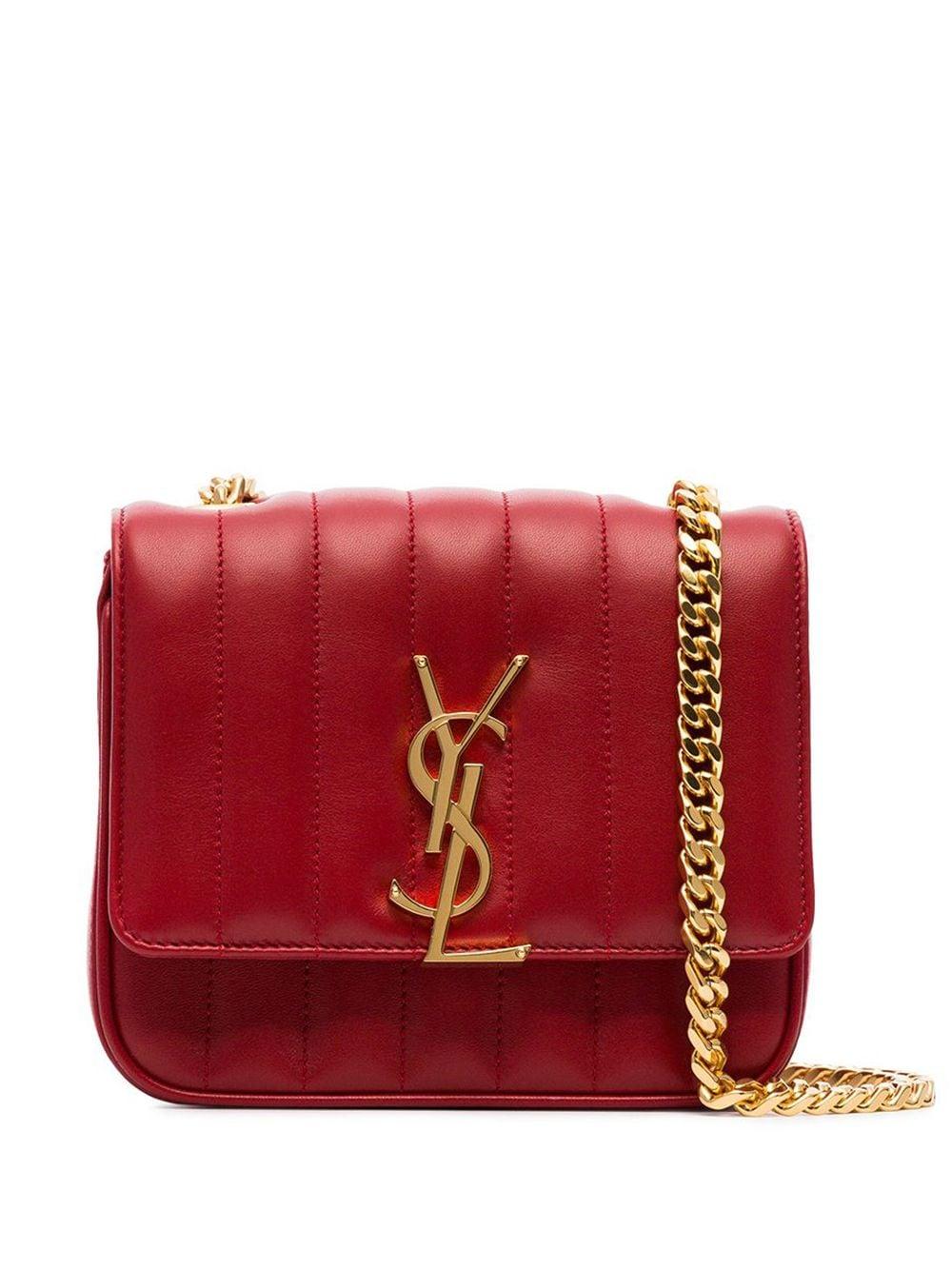 ysl red purse