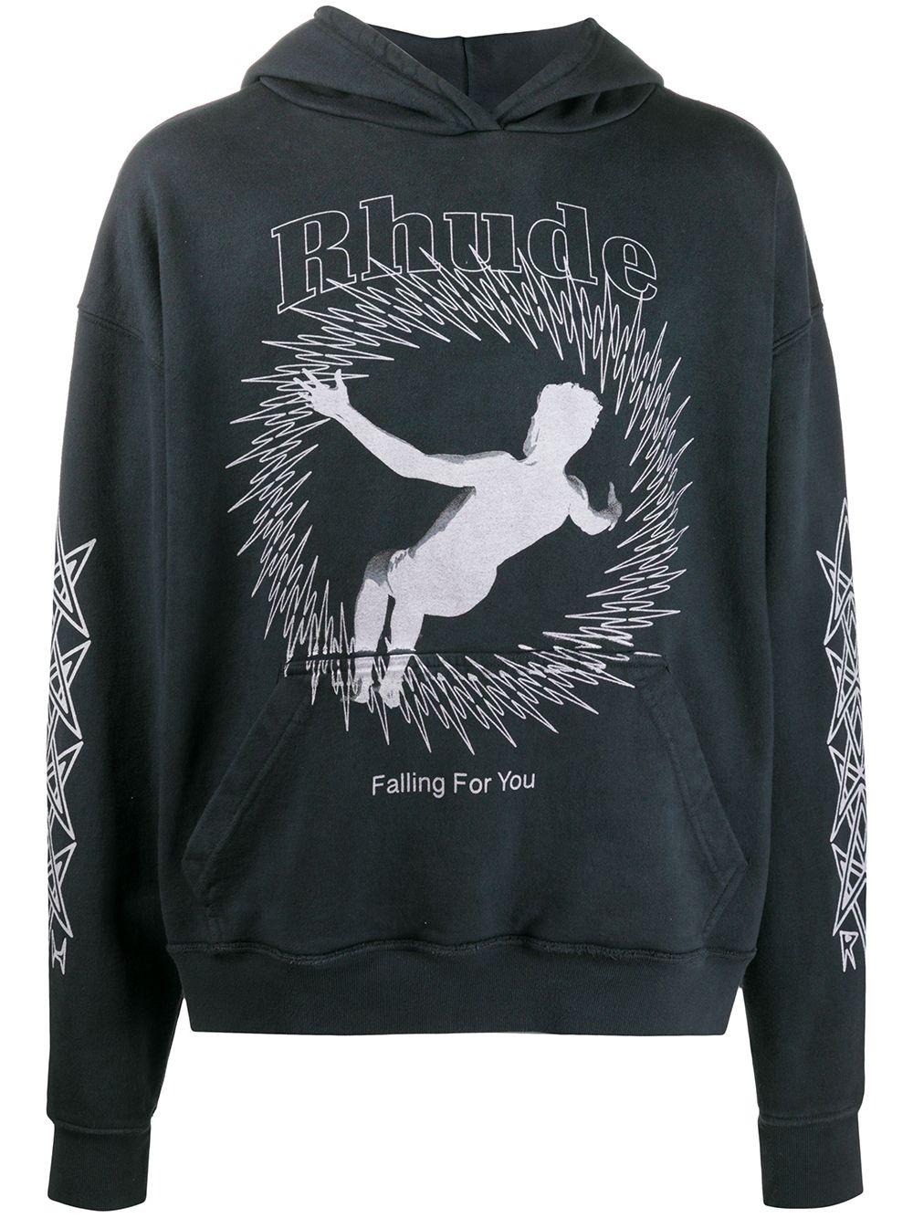 rhude falling for you shirt