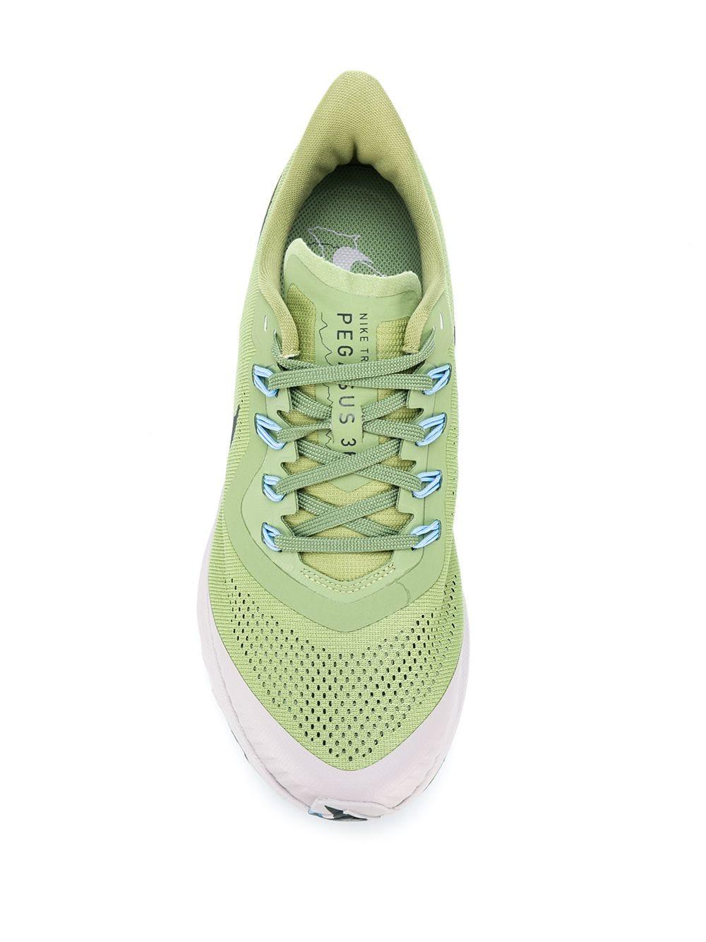 Nike Rubber Pegasus Trail Sneakers in Green for Men - Lyst