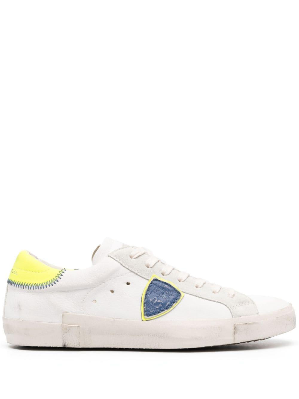 Philippe Model Paris Prsx Suede Low-top Sneakers in White for Men ...