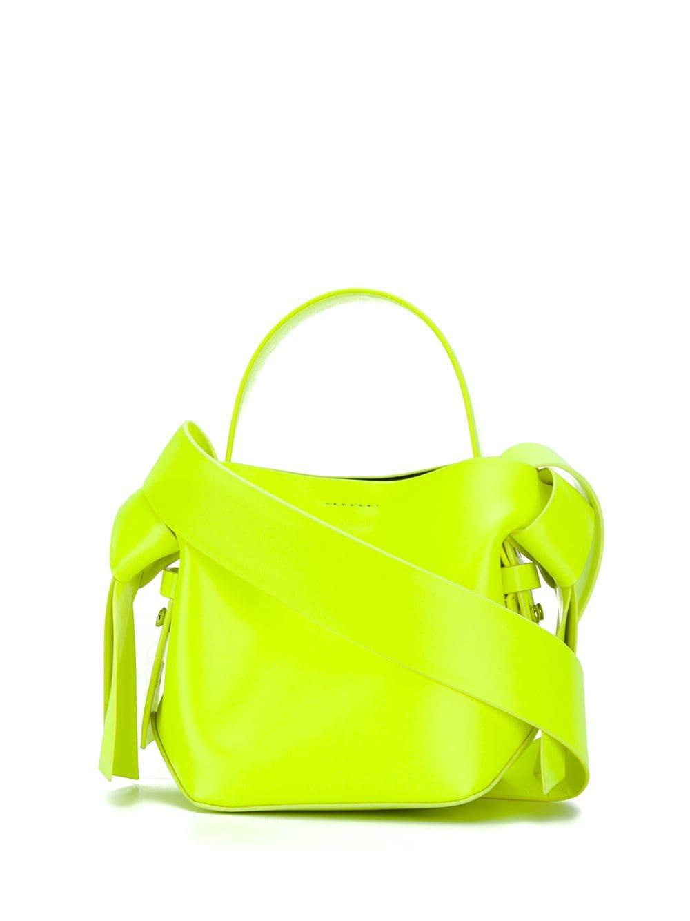 大人気 ☆Acne Studios☆ Leather Pouch ポーチ YELLOW♪ acne-yellow-Mini-Musubi-