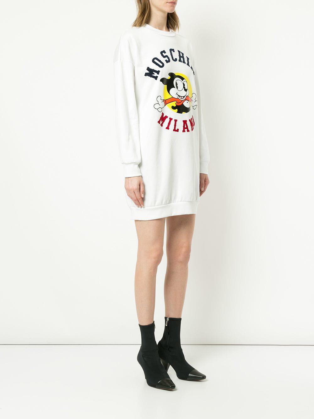 moschino mickey mouse pullover
