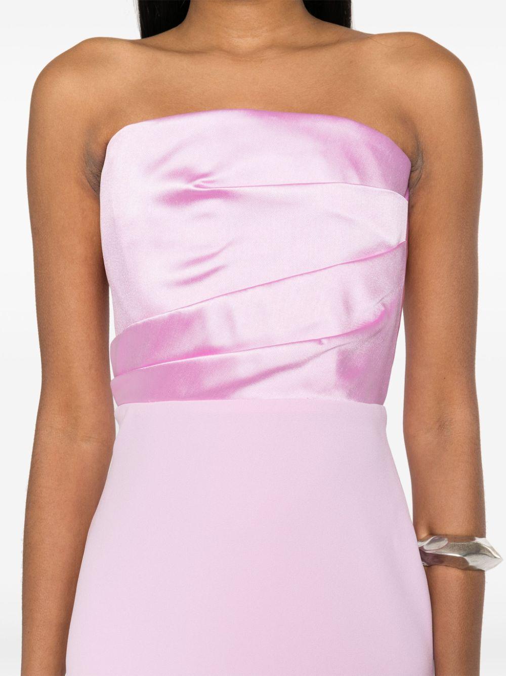 Solace London The Afra Maxi Dress in Pink | Lyst