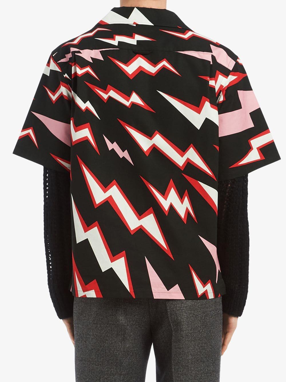 prada lightning bolt shirt