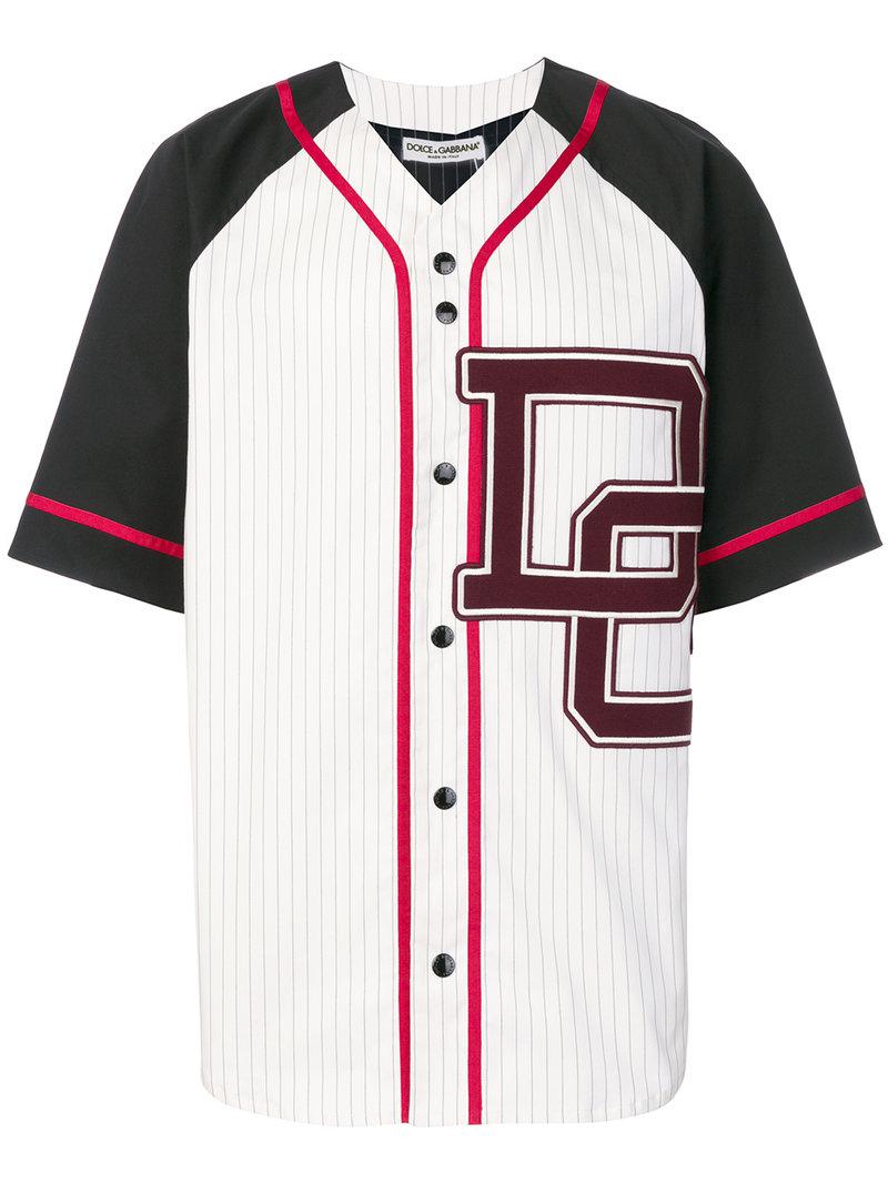 Dolce \u0026 Gabbana Cotton Baseball Jersey 