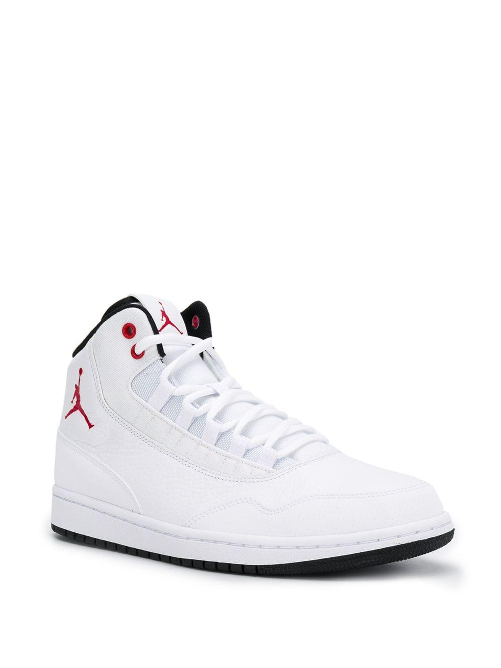 Nike Leather Jordan Executive Sneakers in White for Men | Lyst