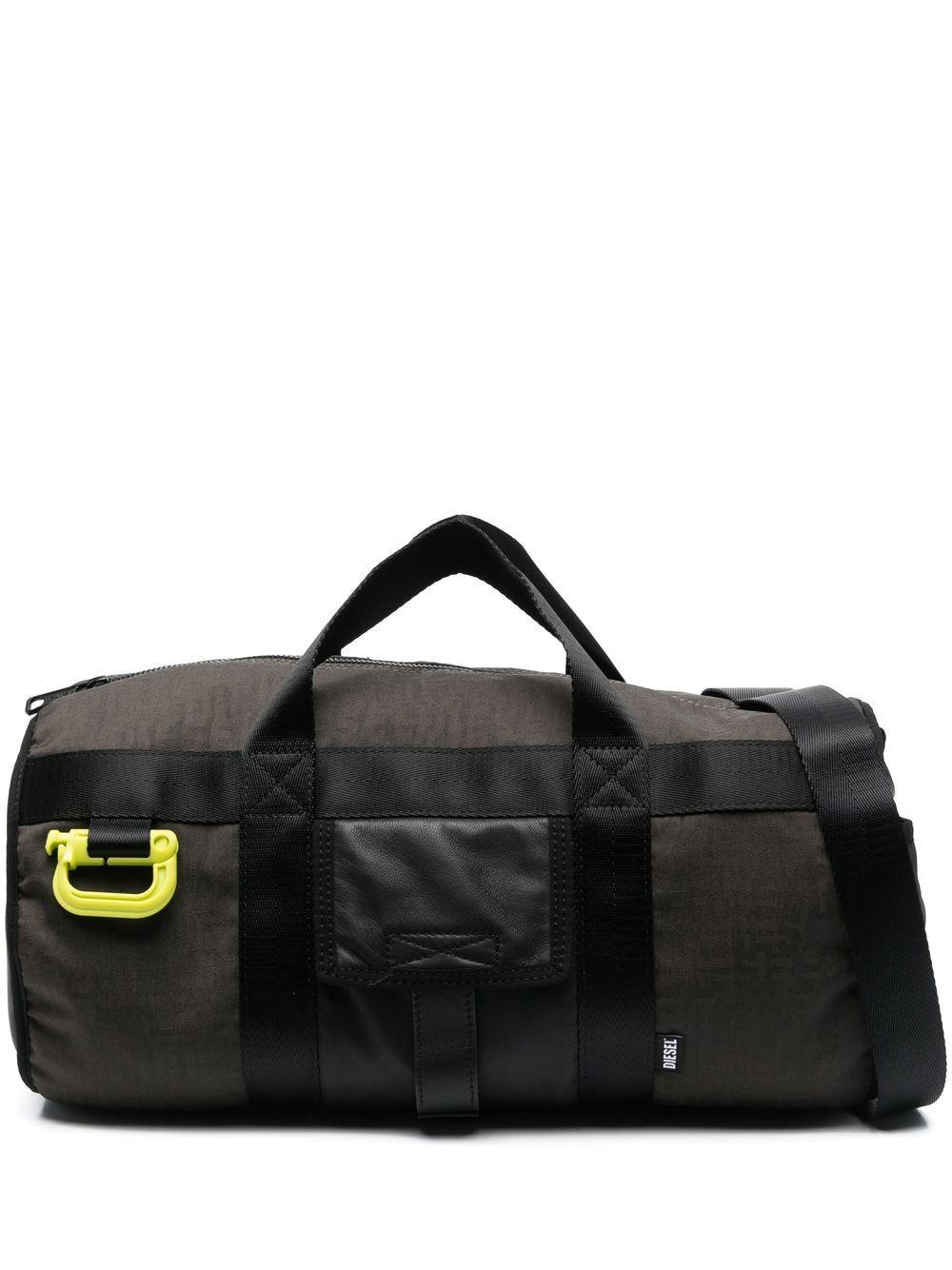 DIESEL Circular-shaped Duffle Bag in Black | Lyst