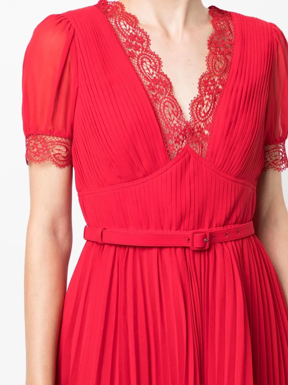 Designer Self Portrait Chiffon Mini Dresses for Women - Up to 62% off | Lyst