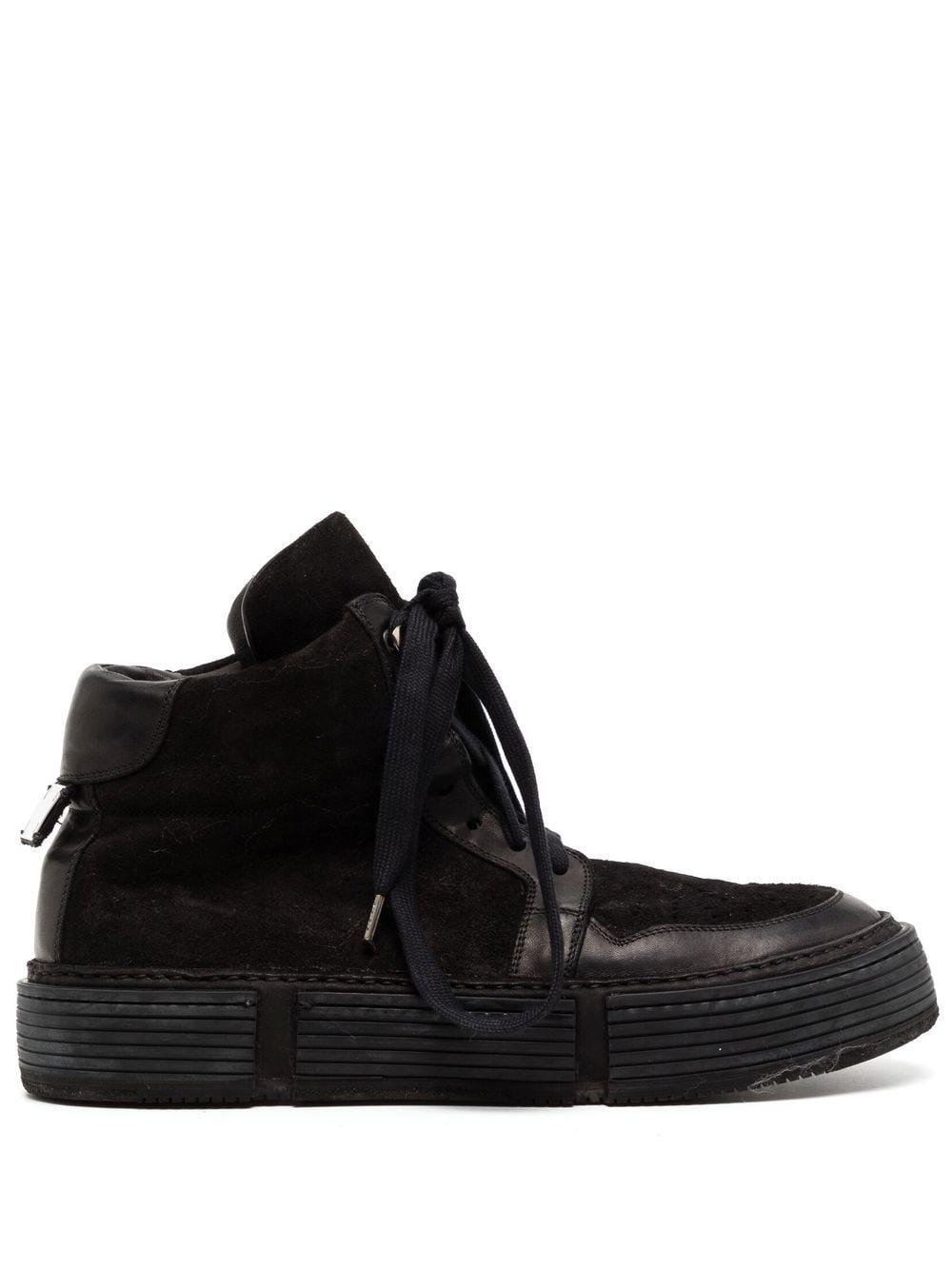 Guidi Horse Reverse Lace-up Sneakers in Black for Men | Lyst