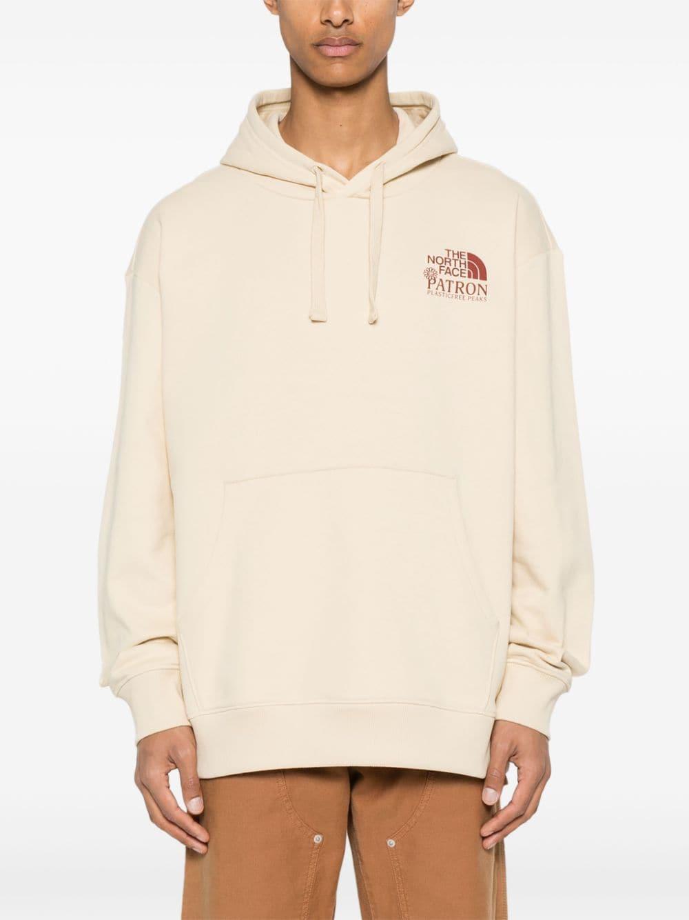 The North Face X Patron Nature Cotton Hoodie in Natural for