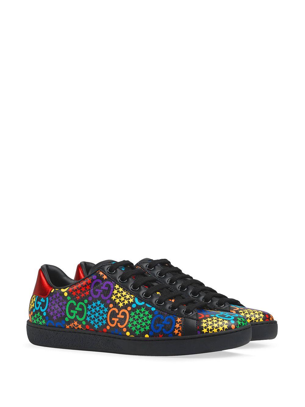 gucci psychedelic sneakers