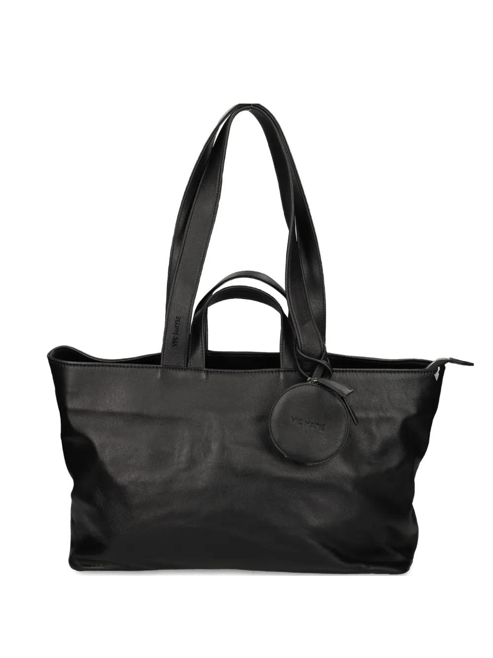 トートバッグ VIC MATIE Woman Tote bags Black 1F0822T999BOMB 001 Vic Matie twist-detailed Tote Bag | Black | FARFETCH