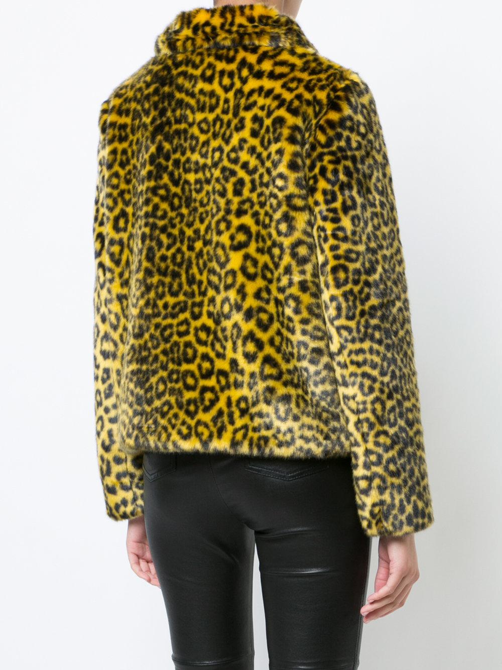 shrimps leopard jacket