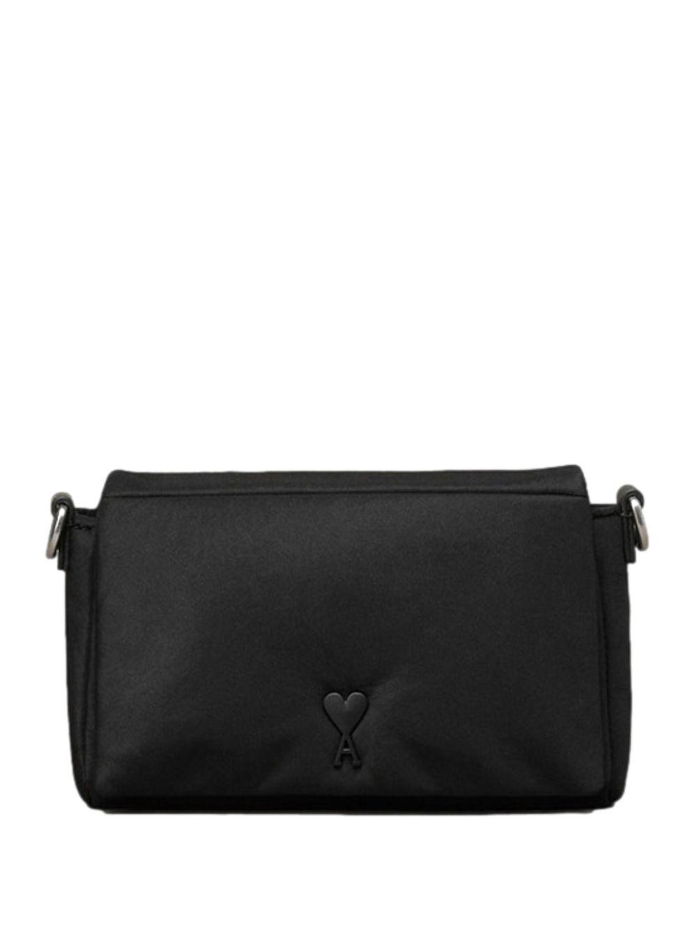 Ami Paris レディース ブラック Ami De Coeur ショルダーバッグ 