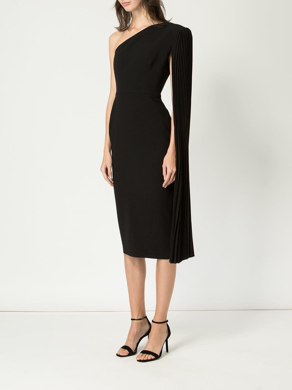 alex perry one shoulder dress