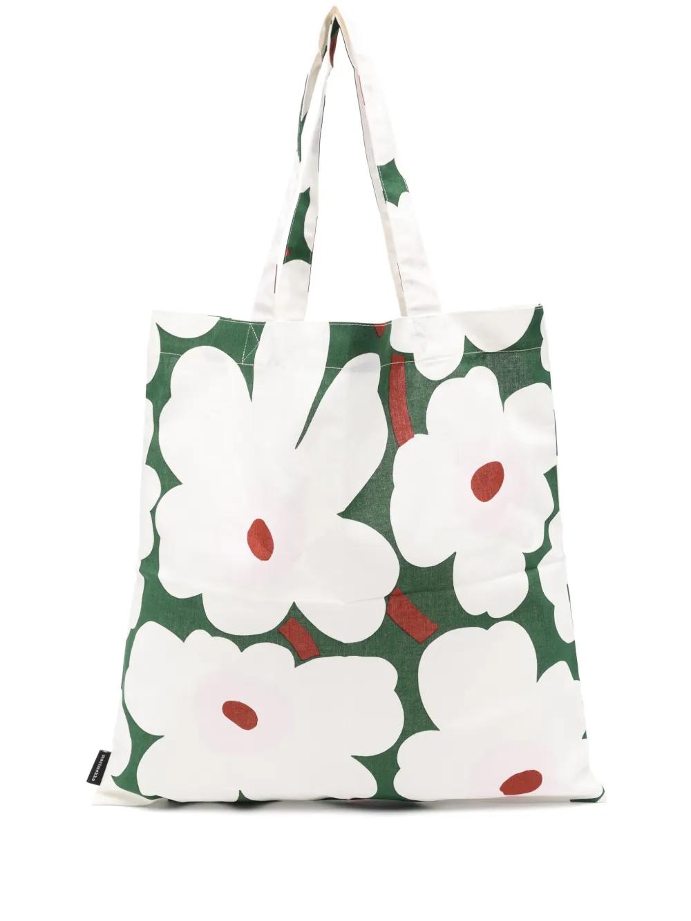 Marimekko フライングホヌ ターコイズグリーン Marimekko Tote bags for Women | Online Sale up to 67% off | Lyst
