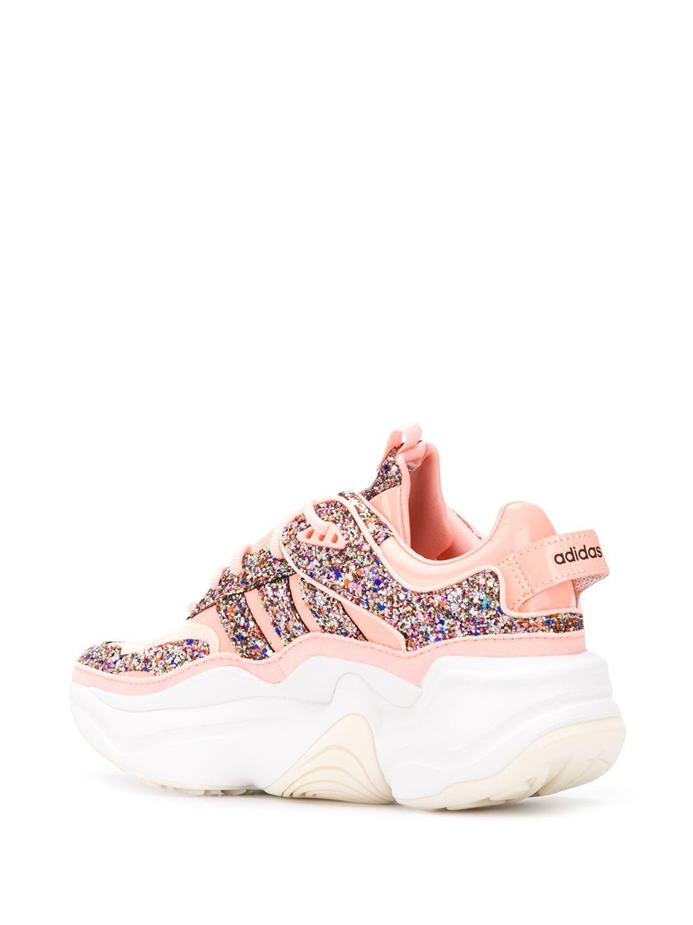 adidas Glitter Sneakers in Pink |