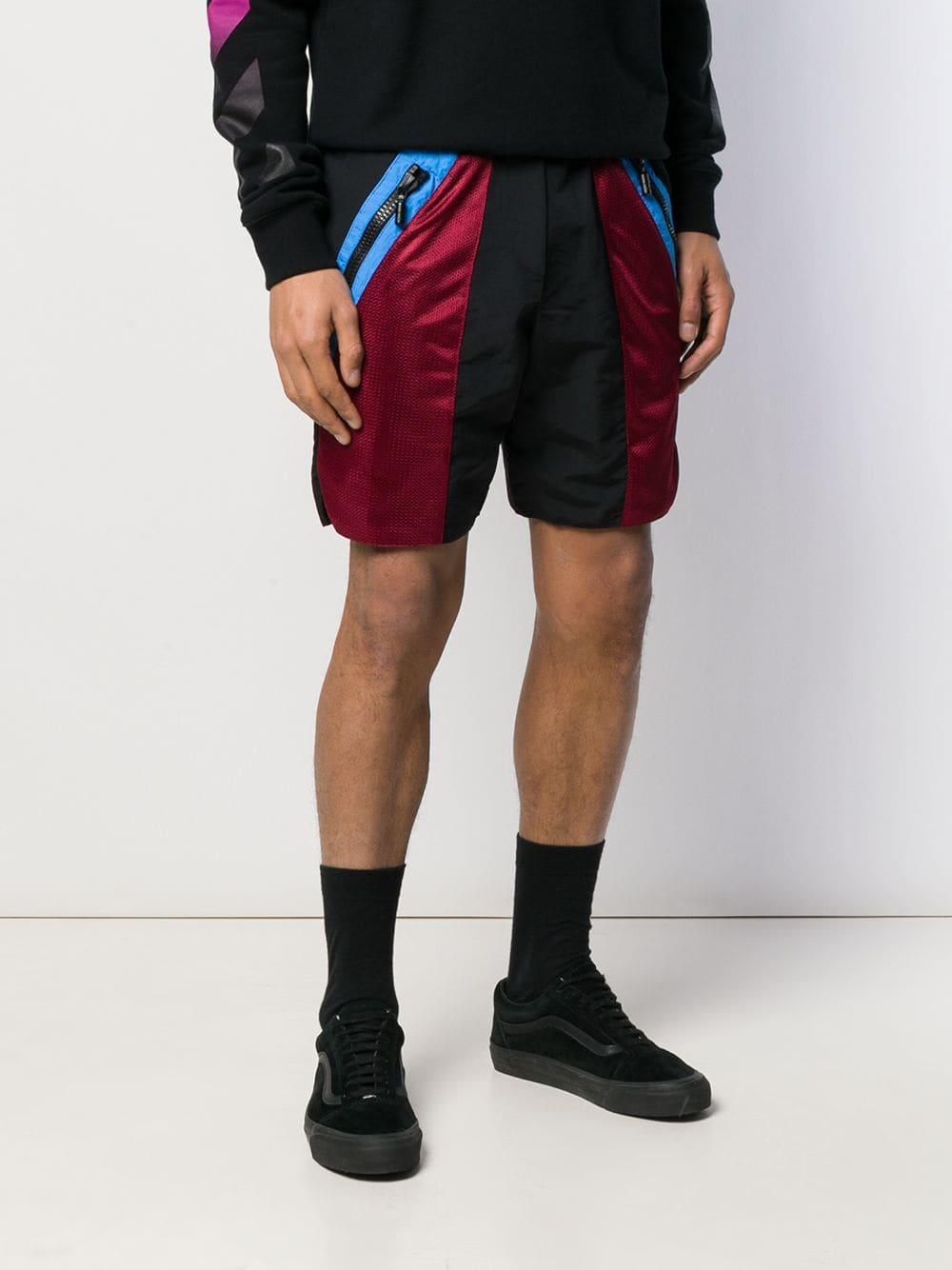 Rhude Synthetic Track Shorts in Black for Men Lyst