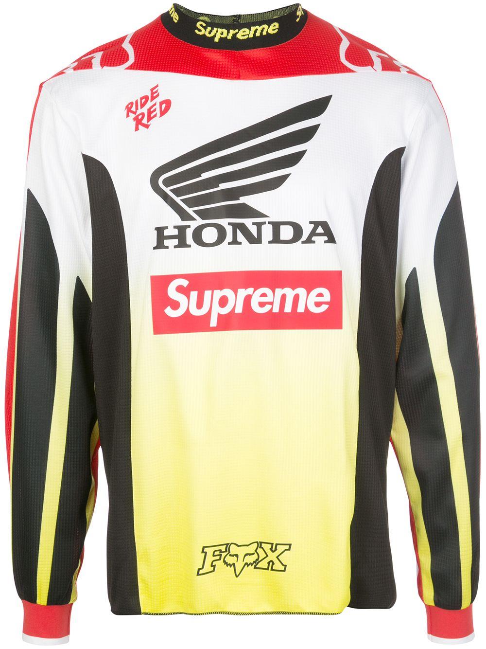 Camiseta de x Honda x Fox Racing Moto Supreme de hombre de color Rojo | Lyst