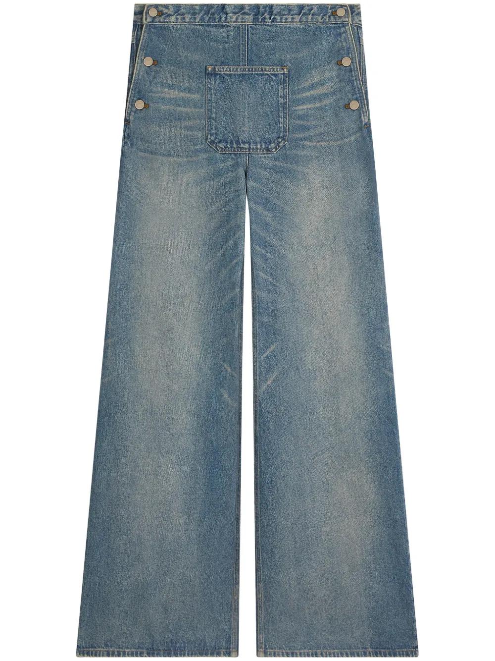 courreges-blue-Mid-Rise-Wide- courreges-blue-Mid-Rise-Wide-